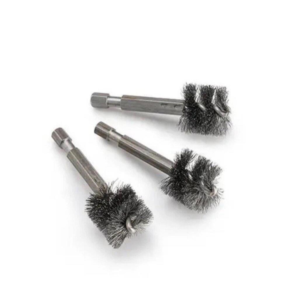 RIDGID 93737 Cutting Machine 1-1/2" Fitting Brush, 3 Pack